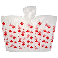 Canada Themed Adult Rain Poncho