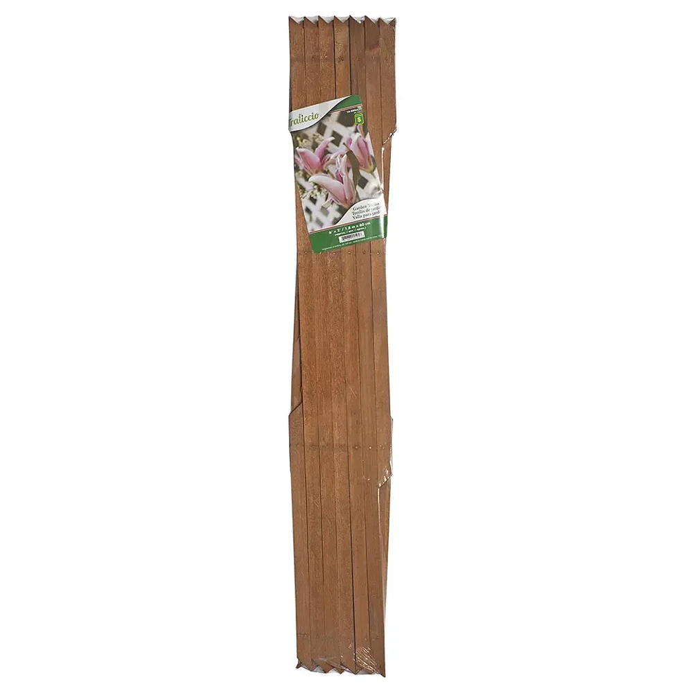 Treillis extensible pour jardin en bois