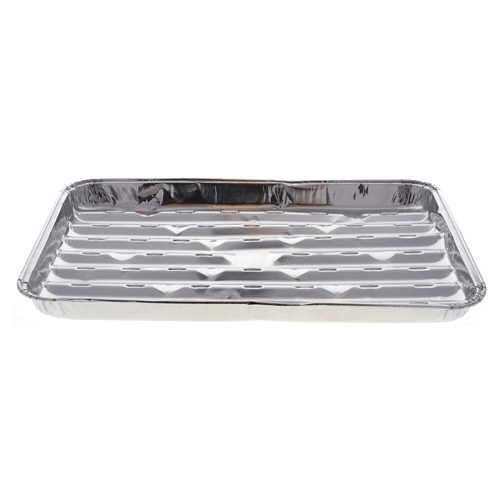 3Pk Slotted Aluminium Barbeque Tray