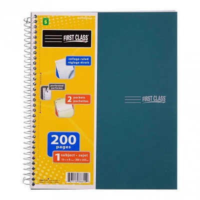 Spiral Notebook (Assorted Colours