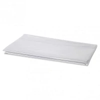 Nappe rectangulaire en vinyle transparent