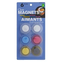 Clear Coloured Magnets