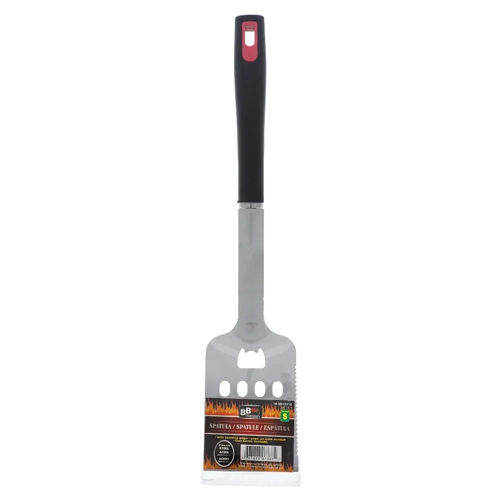 Spatule robuste en acier inoxydable pour BBQ