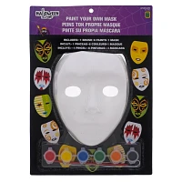 Paint your own Halloween mask