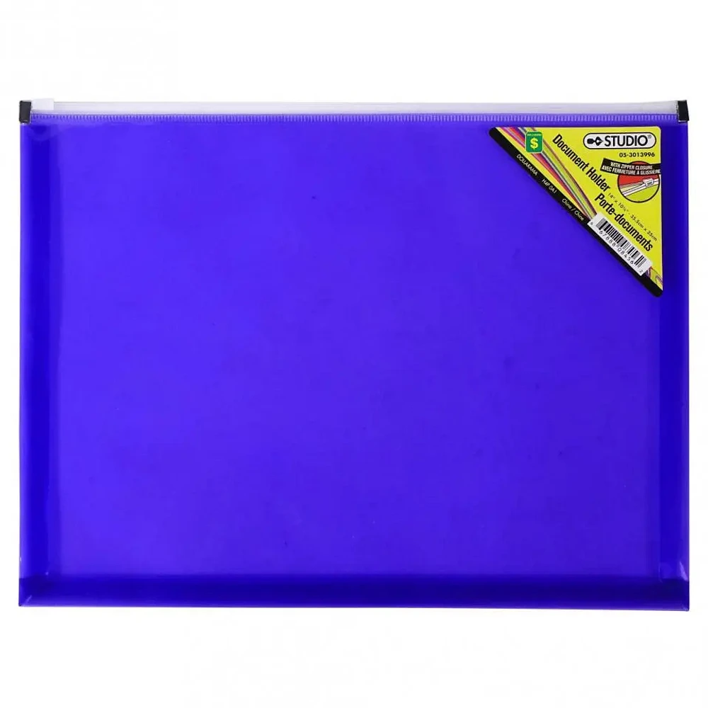 Plastic File Holder (Assorted Colours)