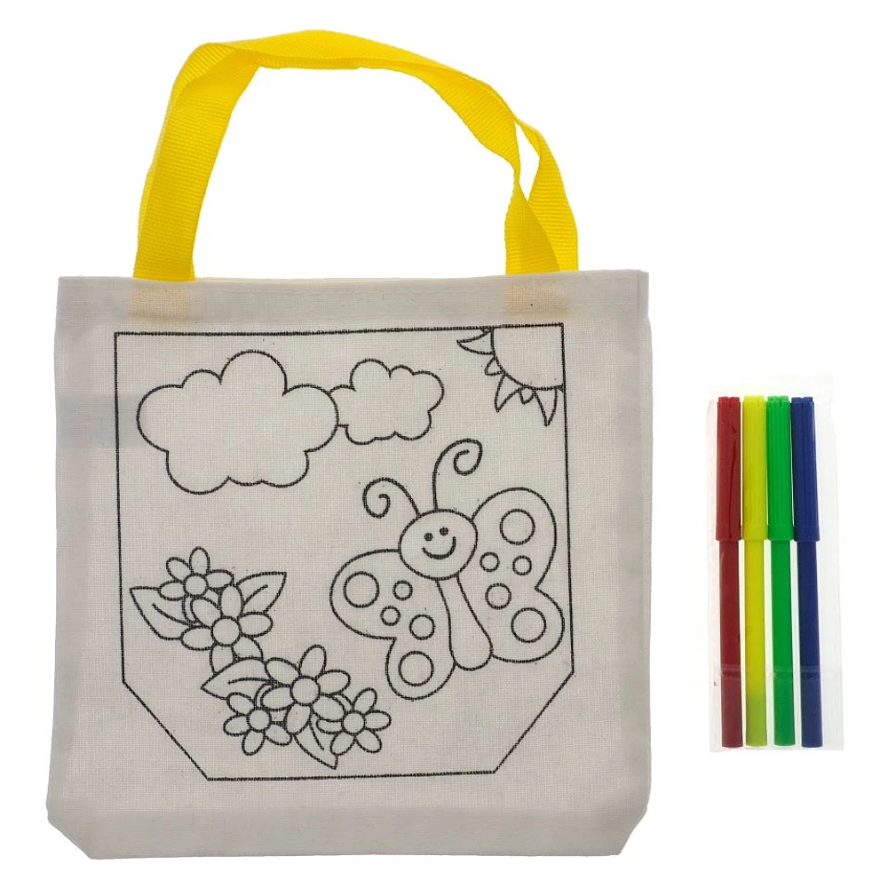 Design your Own Tote Bag With 4 Markers