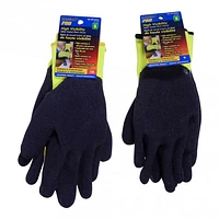 High Visibility Latex Coated Work Gloves