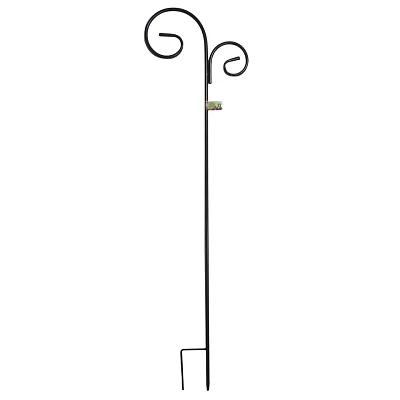 Metal Garden Stake With Double Hooks