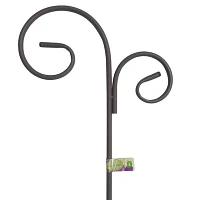 Metal Garden Stake With Double Hooks