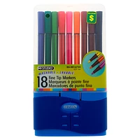 Fine Tip Marker Set 18PK (Assorted Colors)