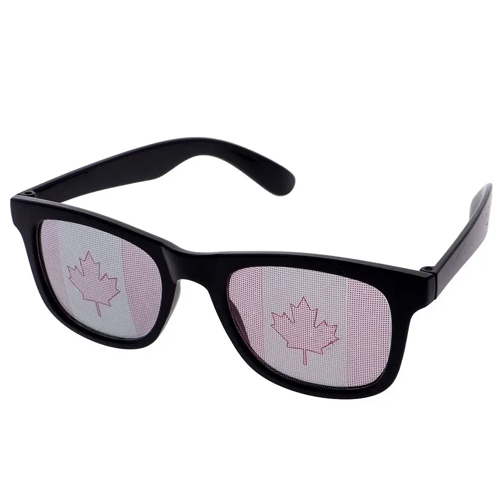 Lunettes avec drapeau du Canada