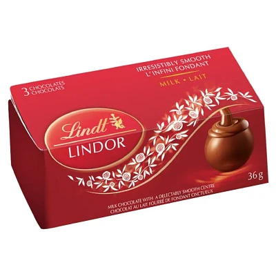 3 Chocolats au lait Lindor