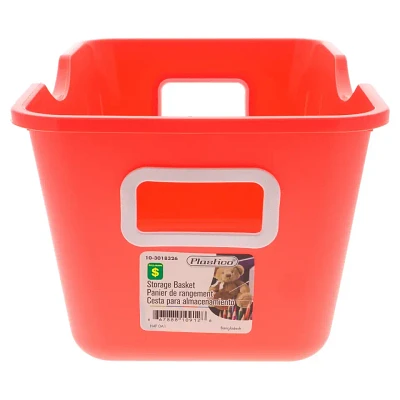 Storage Plastic Basket (Assorted Colours)