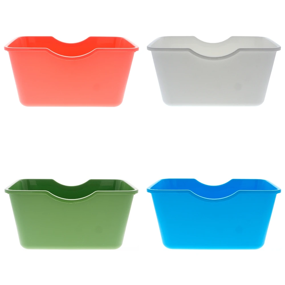 Storage Plastic Basket (Assorted Colours)