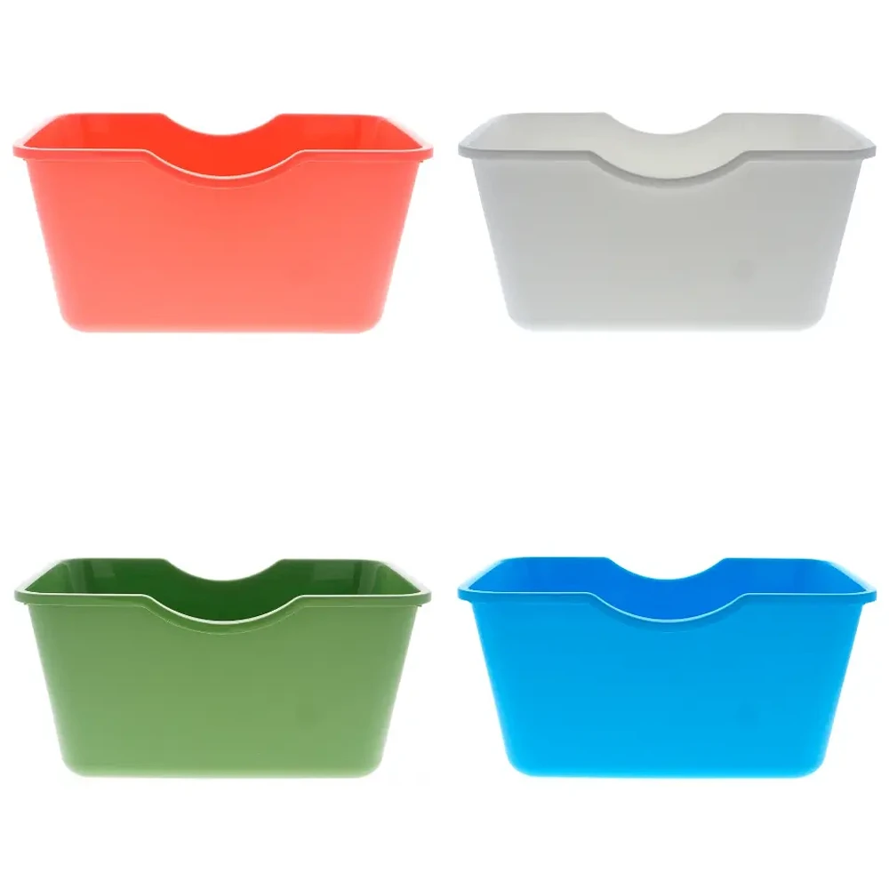 Storage Plastic Basket (Assorted Colours)