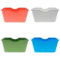 Storage Plastic Basket (Assorted Colours)