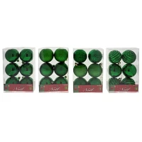 6Pk Christmas Blue and Green Tree balls