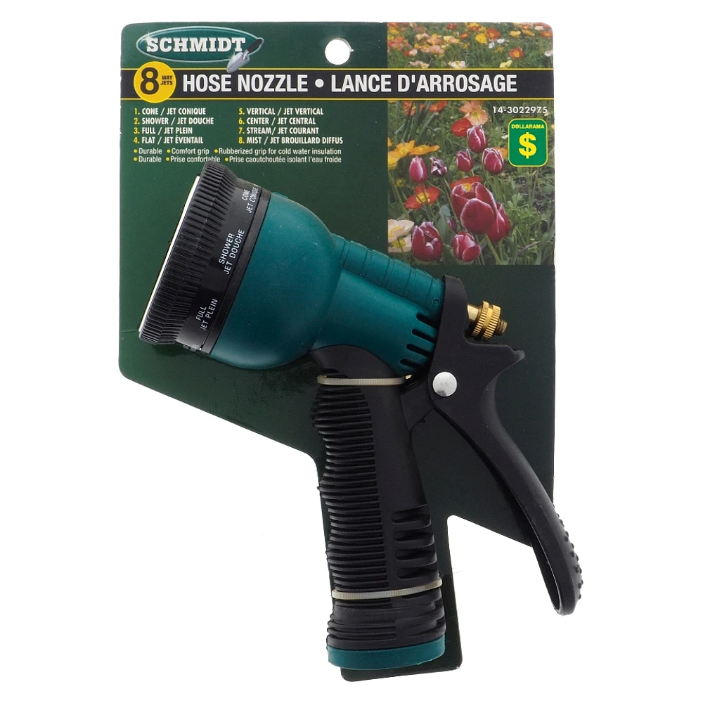 8-Way Hose Spray Nozzle