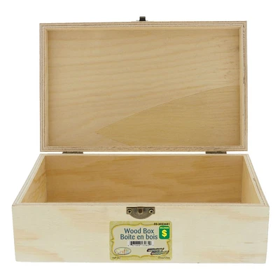 Natural Wood Box (Assorted Models)