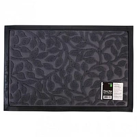 Embossed Floor Mat with Rubber Backing