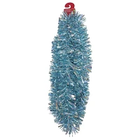 2 tone chunky tinsel christmas garland