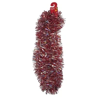 2 tone chunky tinsel christmas garland