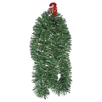 2 tone chunky tinsel christmas garland