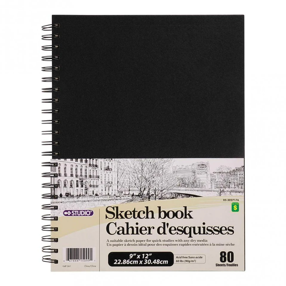 80 sheets Sketchbook