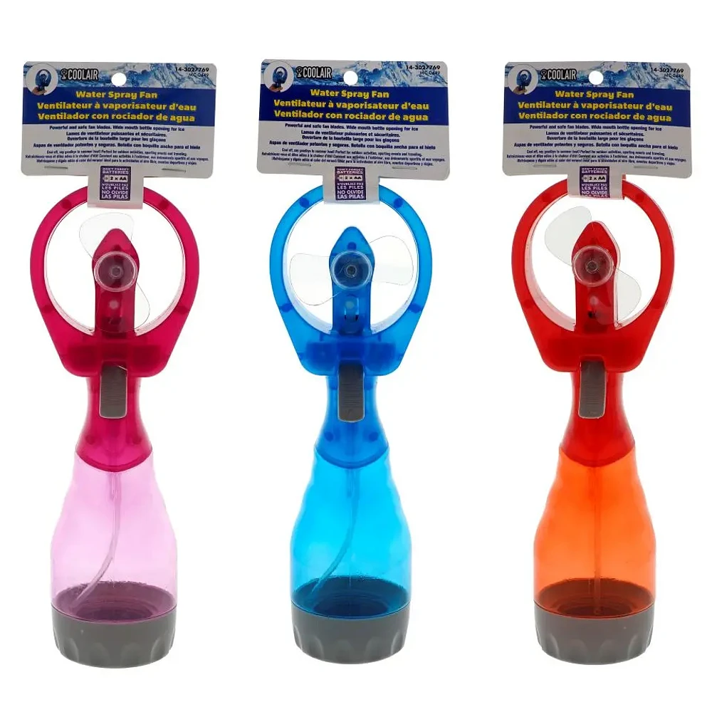 Battery Operated Water Spray Fan