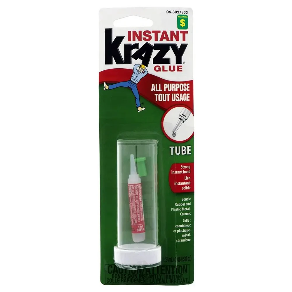 Colle instantanée tout usage Krazy Glue