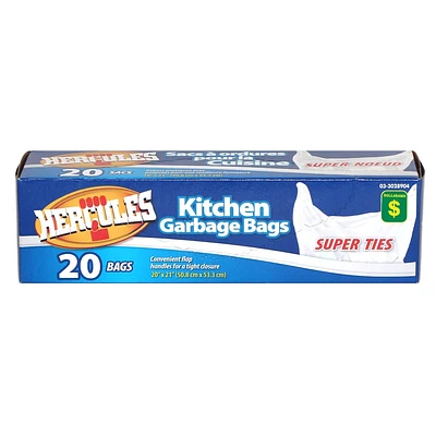 Kitchen Garbage Bags 20PK