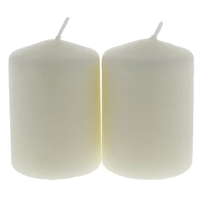 Unscented Candles 2PK