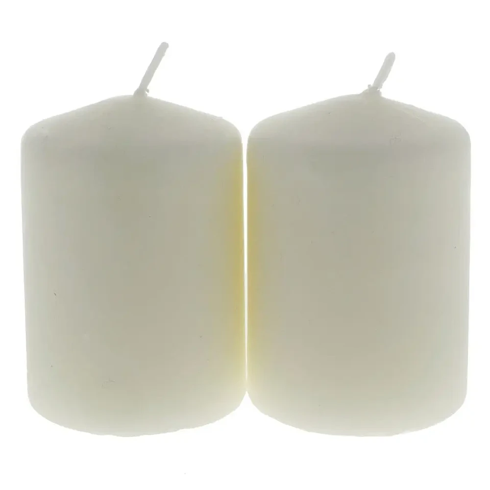 Unscented Candles 2PK