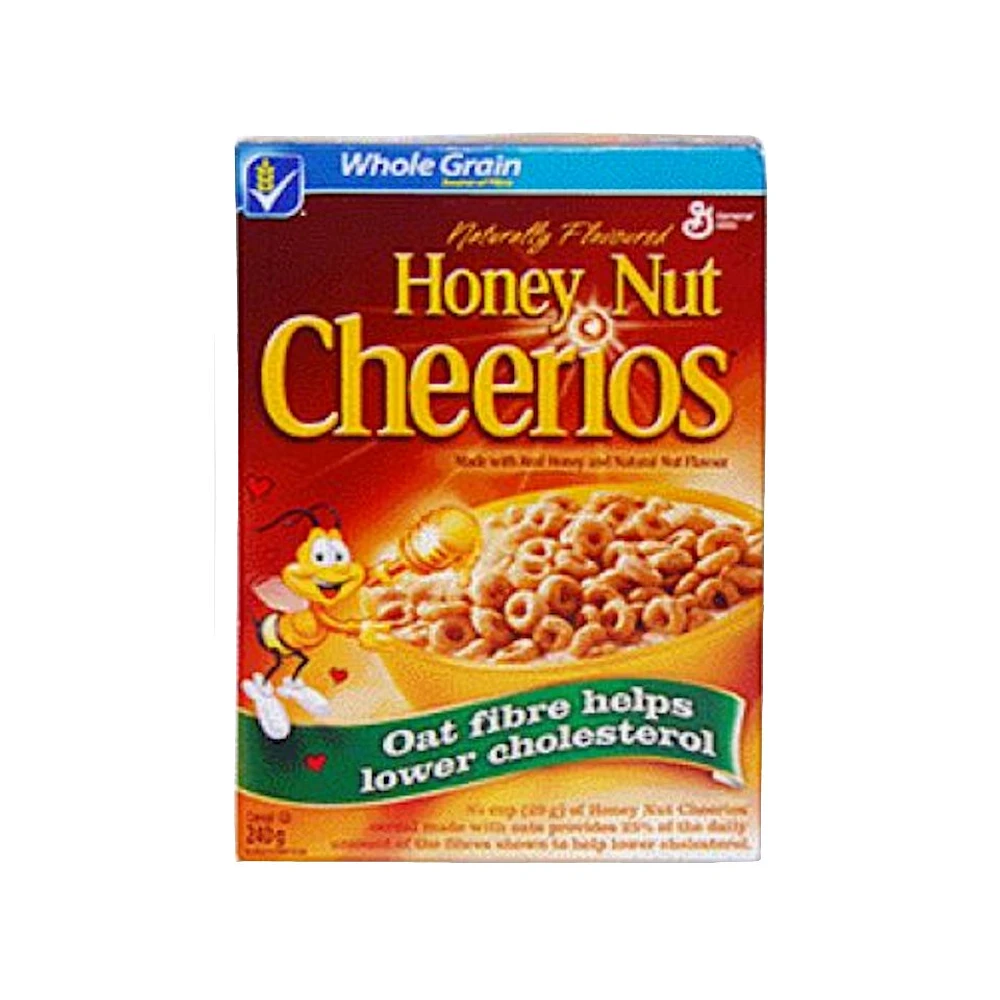 Honey nut Cheerios cereal