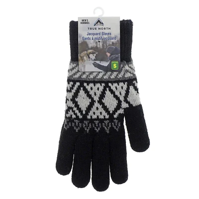 Gloves with Brushed Fabric Lining for Men