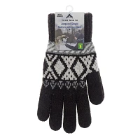 Gloves with Brushed Fabric Lining for Men