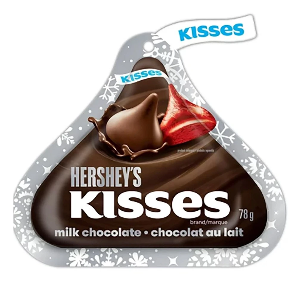 Christmas Hershey's Kisses Chocolate Pouch