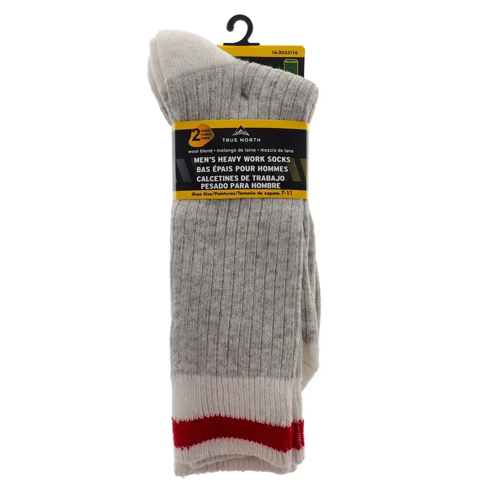 2PK Heavy Wool Work Socks