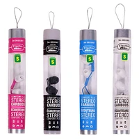 Stereo Earbuds (Assorted Colours)