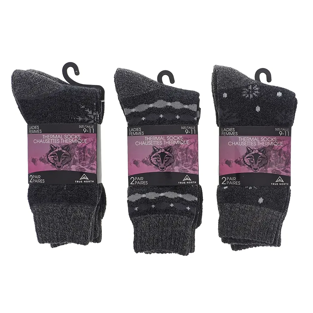 2PK Thermal Crew Socks