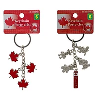 Canada Souvenir Metal Keychains