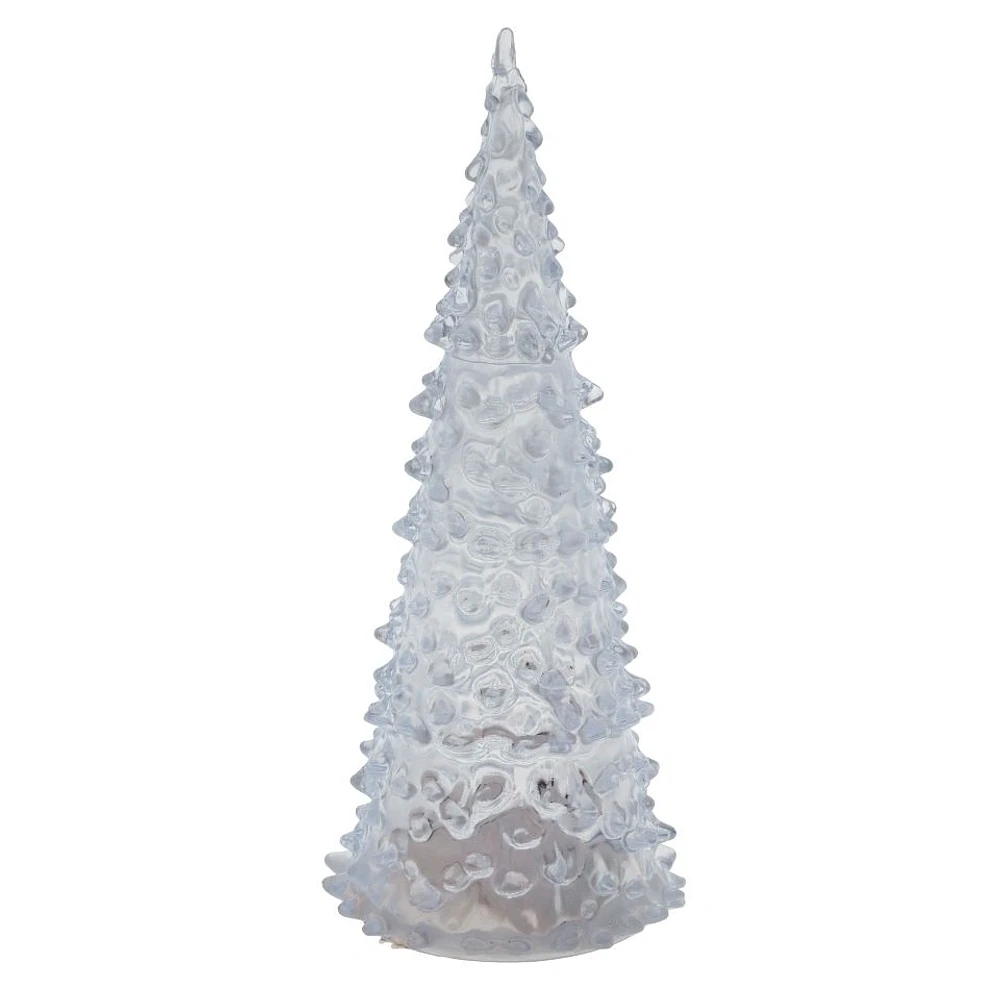 Illuminated crystal Christmas tree