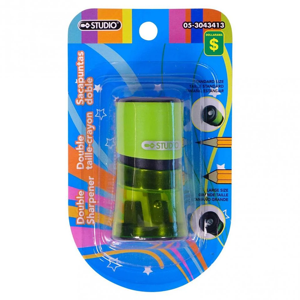 Double Sharpener (Assorted Colours)