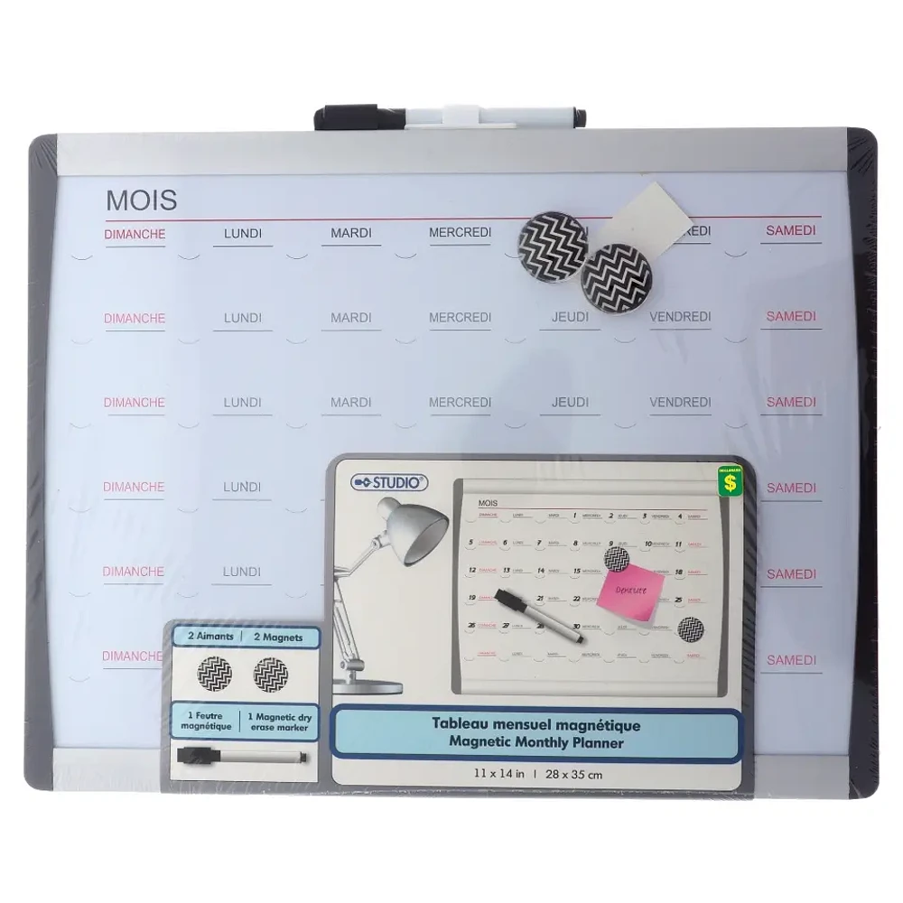 Magnetic Dry Erase Board (Assorted Designs)