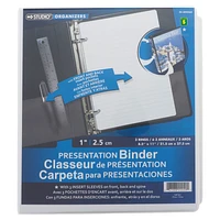 1" 3-Ring Presentation Binder