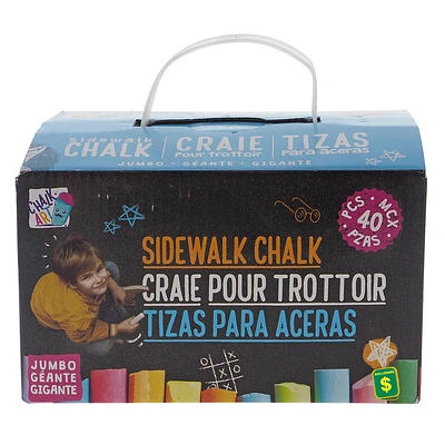 40Pk Sidewalk Chalk