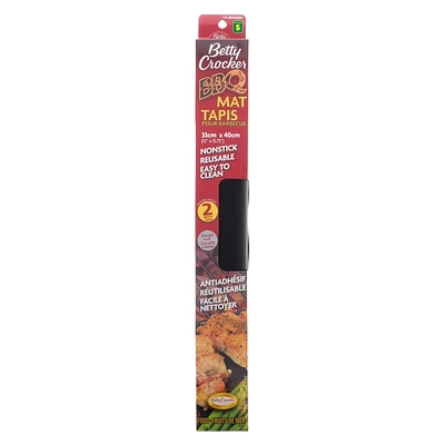 BETTY CROCKER 2Pc Nonstick BBQ Mat