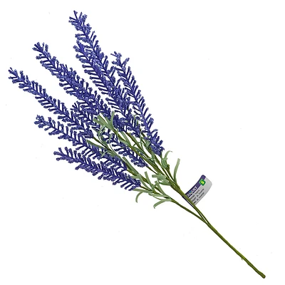 20.5 cm Lavender Bunch with Leaves