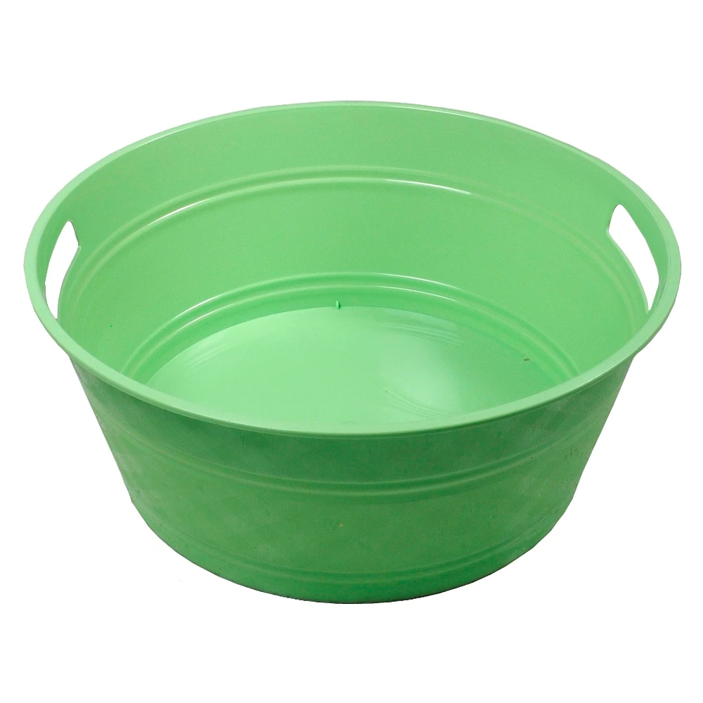 17.75" Round Tub with 2 handles