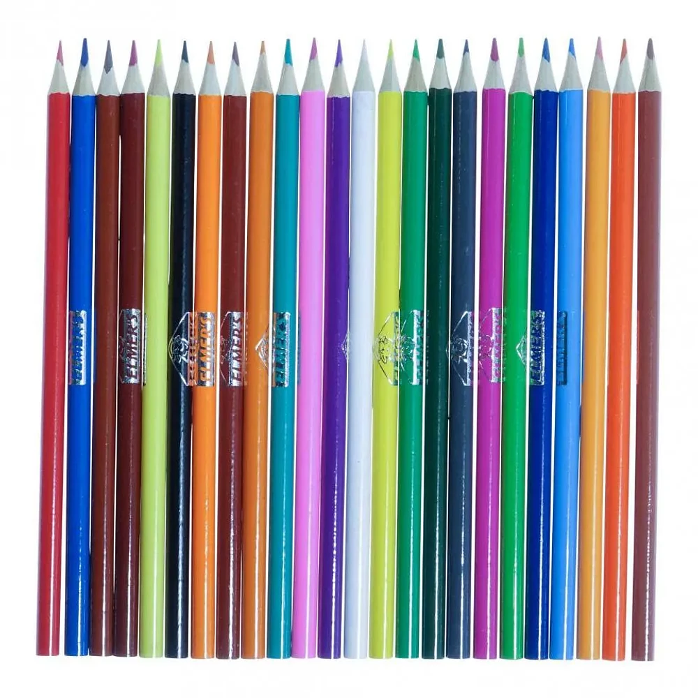 Paq. de 24 crayons de couleurs